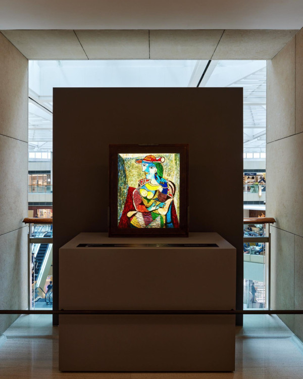 罕見畢加索玻璃畫首度來港 6幅肖像率先登陸置地廣場