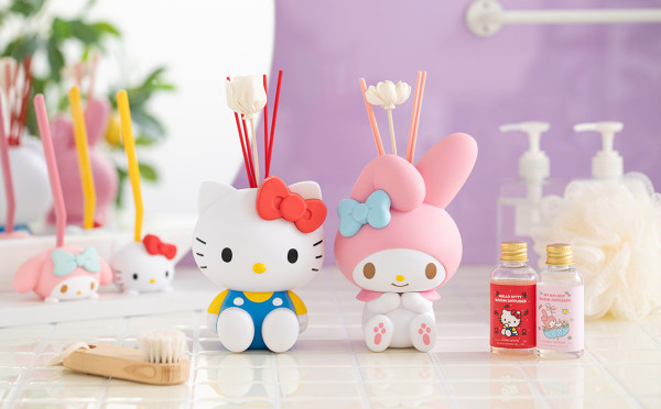 韓國家品雜貨店新推 Hello Kitty & My Melody造形擴香瓶