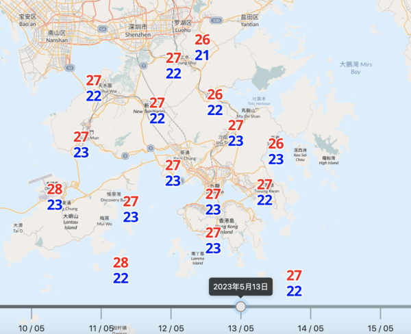 每日天氣預報｜預料本周初有大驟雨及狂風雷暴！隨後天色漸轉明朗有陽光