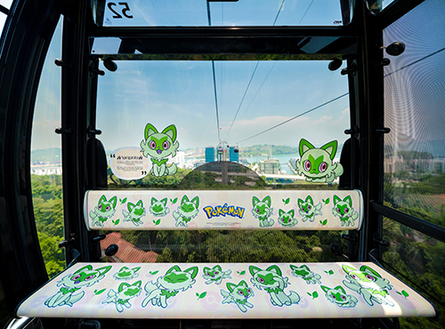 新加坡Pokémon主題纜車登場 化身精靈球車廂！3歲以下免費乘搭 