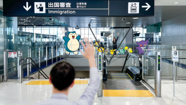 日本自由行2023 | 東京成田機場驚現比卡超牆  Pokémon 全員出動可愛度爆燈！小精靈陪你飛 