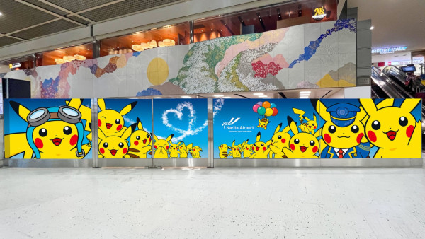 日本自由行2023 | 東京成田機場驚現比卡超牆  Pokémon 全員出動可愛度爆燈！小精靈陪你飛 
