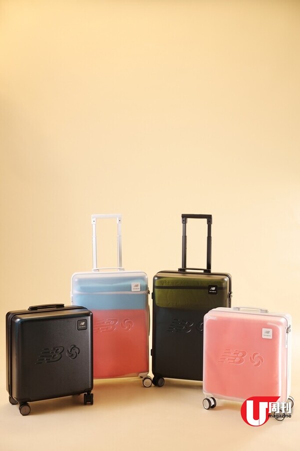 Samsonite｜New Balance新推登機行李箱 型格半透明喼身Ｘ實用colorful收納袋