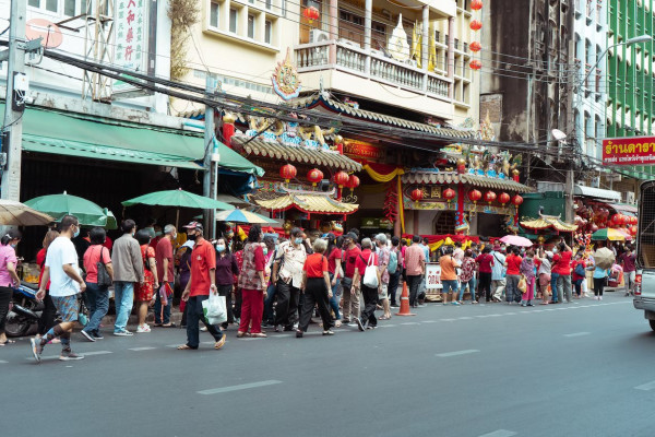 曼谷唐人街（圖片來源︰unsplash）