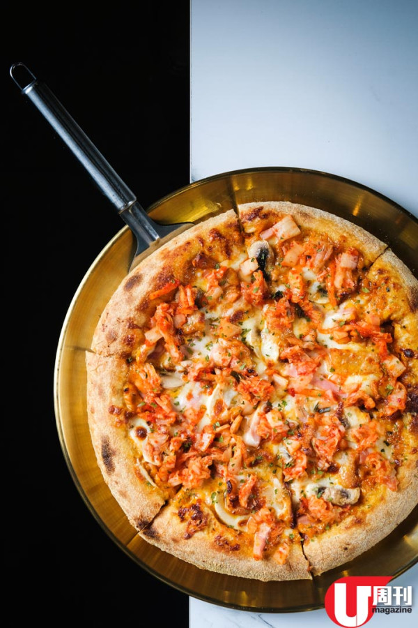 銅鑼灣韓式薄餅店 瘋狂 400g+ 芝士 / 白布式拉絲芝加哥薄餅