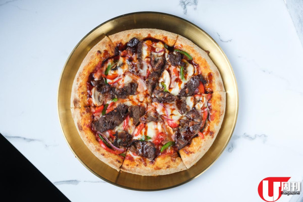 銅鑼灣韓式薄餅店 瘋狂 400g+ 芝士 / 白布式拉絲芝加哥薄餅