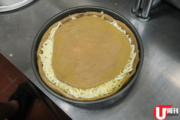 銅鑼灣韓式薄餅店 瘋狂 400g+ 芝士 / 白布式拉絲芝加哥薄餅