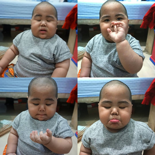 Stickers印尼肥仔Tatan11歲近照曝光!棄標誌性光頭!網民:認唔出!