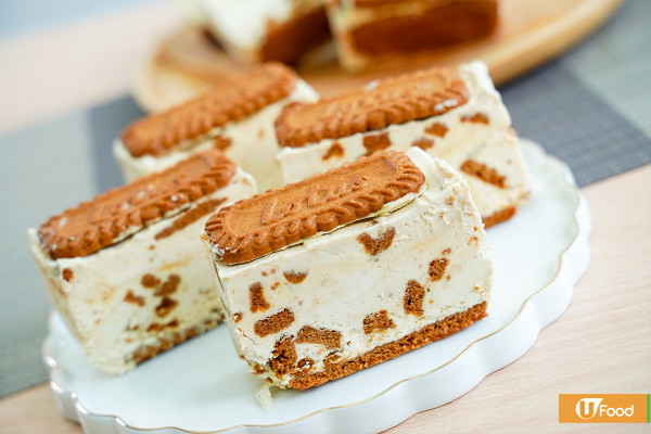 甜品食譜｜4種材料！焦糖Lotus脆餅雪糕三文治食譜　15分鐘新手零失敗夏日免焗甜品