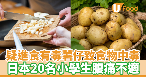 疑進食有毒薯仔致食物中毒　日本東京都20名小學生腹痛不適