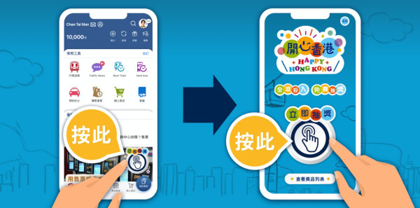 港鐵免費抽獎 一連30日共15萬份獎品  大獎：全年免車費　 即睇抽獎詳情及獎品