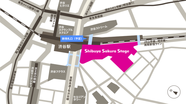 澀谷新地標「Shibuya Sakura Stage」 預計11月尾完工！連接澀谷車站超方便 