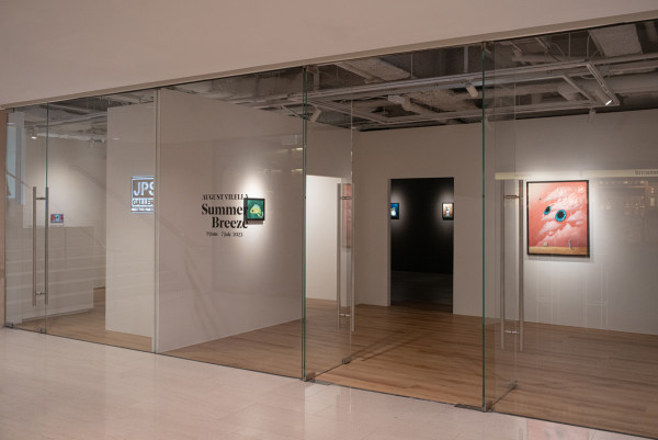 西班牙藝術家August Vilella潛意識作畫 與大眼角色感受「夏日微風」