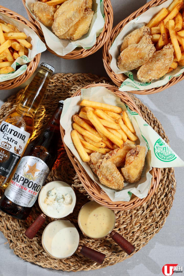 DAN RYAN'S 推出 90分鐘雞翼薯條啤酒放題