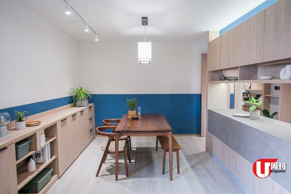 大埔舊樓重整佈局變日本木調窩居 高級開放式廚房、女屋主畫室、吸濕珪藻土特色牆