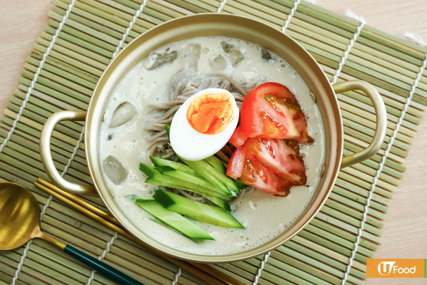 韓式食譜｜10分鐘夏日韓式豆漿冷麵食譜　開胃清爽涼浸浸！簡單消暑懶人料理