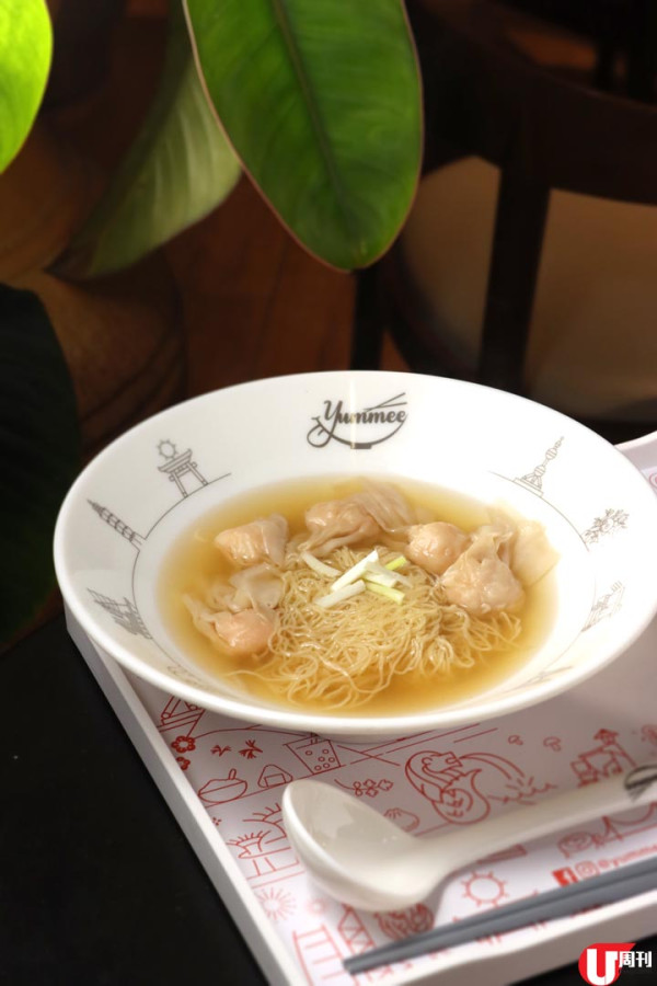 黎諾㦤設計菜單 亞洲風味麵店 / 高推足料鮮蝦雲吞麵