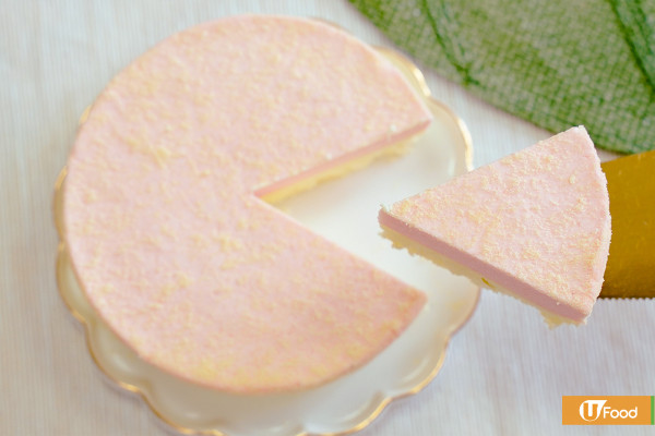 蛋糕推介｜北海道芝士蛋糕專門店Luna Cake密瓜雙層芝士蛋糕　夏日期間限定口味！選用新鮮赤肉密瓜果蓉