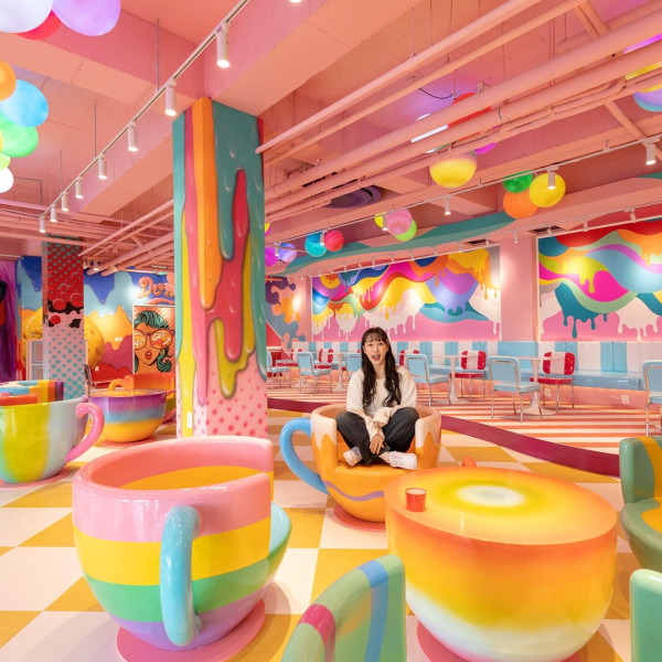 韓國自由行2024 | 韓國新開3層高糖果樂園公寓 走進夢幻糖果世界/主題咖啡廳  打卡一流！ 