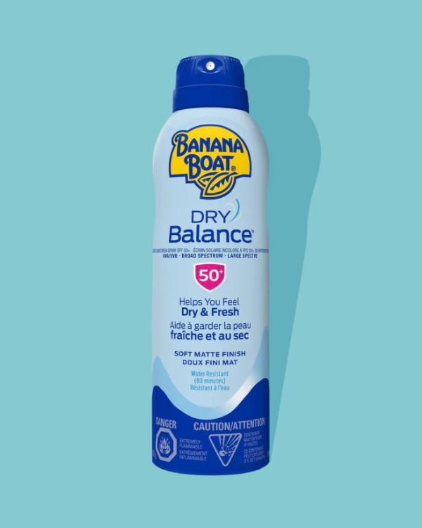 2023防曬噴霧推薦9: BANANA BOAT DRY Balance Sunscreen Spray SPF50+  
