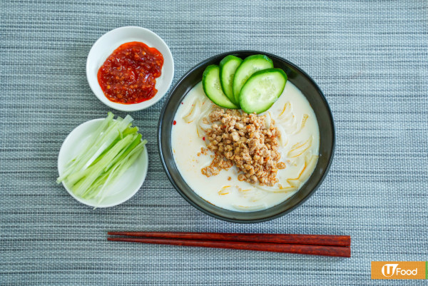 擔擔麵風味豆乳麻醬冷烏冬食譜　辣味更開胃！10分鐘懶人簡單夏日消暑料理