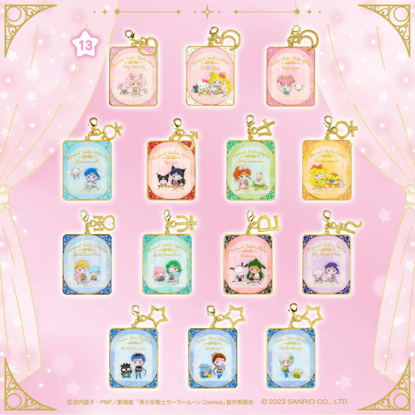 劇場版美少女戰士聯乘Sanrio角色推限定周邊 共13款新品！水手裝Hello Kitty/Melody、變身器鏡子 