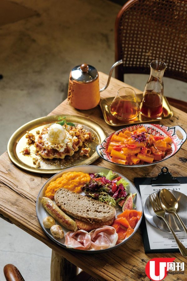 大埔超強精品咖啡店 希臘小白屋裝修 / 抵食三道菜晚餐