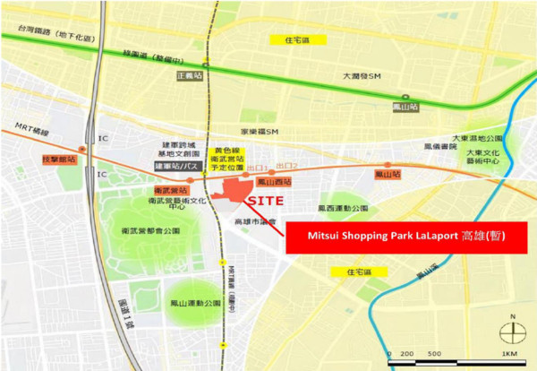 高雄三井LaLaport預告2026年開幕  6+2層高全台最大、設280間商店 