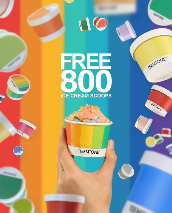 人氣本地雪糕品牌甜筒暉Teemtonefai銅鑼灣開設期間限定店　快閃免費派發牛奶味雪糕／買一送一優惠