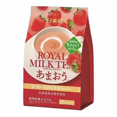 日東紅茶 草莓奶茶 140g $22