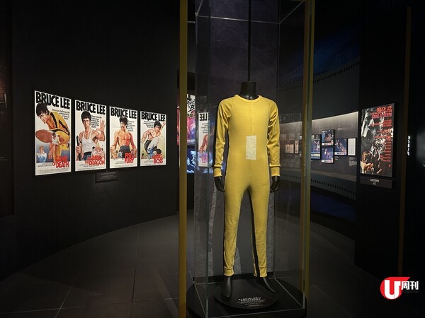 李小龍逝世50周年特展 流行文化珍藏免費睇 1:1《死亡遊戲》半身像+手繪穴位攻擊圖