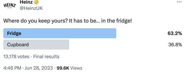 開封茄汁要擺室溫定雪櫃？ 茄汁大廠亨氏公開答案惹熱議