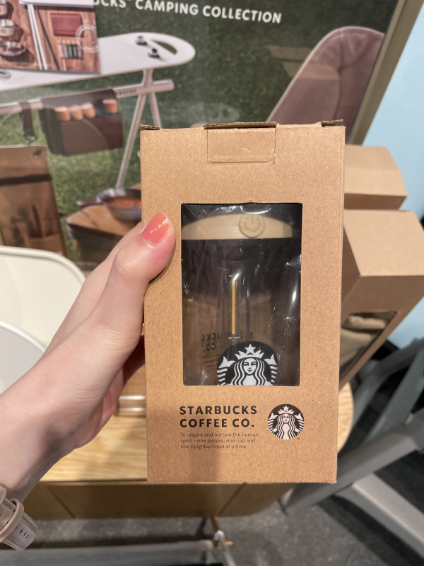 韓國Starbucks露營特集  露營燈、收納架裝備、憑印花換限定商品！