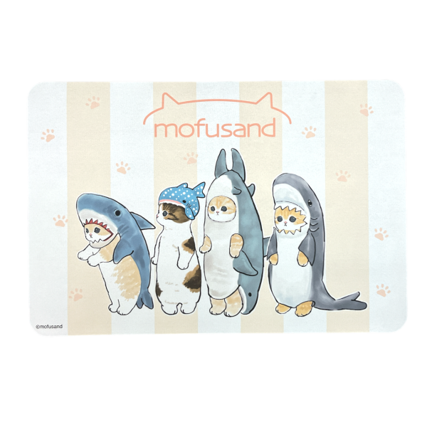便利店最新mofusand精品 超可愛日本人氣貓咪！餐具/拖鞋/卡套/吊飾精品$39起