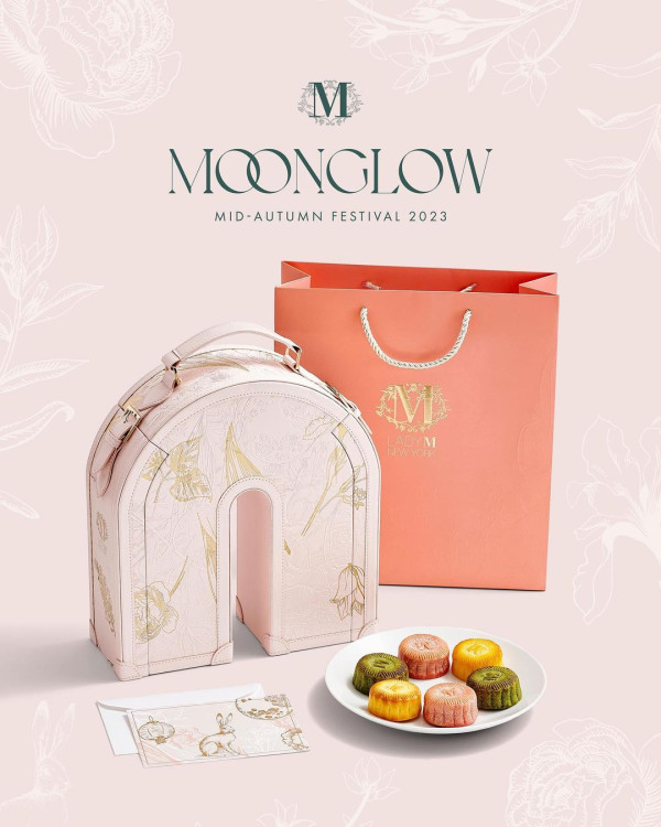 【Lady M月餅】Lady M中秋節月餅禮盒早鳥優惠 毛絨仿麂皮首飾盒設計！柚子牛奶／抹茶斑蘭／玫瑰荔枝奶黃