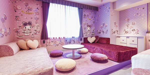 東京「八王子京王廣場酒店」推Sanrio主題房 2大系列可愛登場！Kuromi+暗黑風Melody、仲有Hello Kitty 