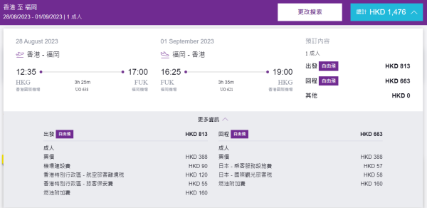 HK Express最新機票優惠8起！明年2月前出發！飛日本福岡 
