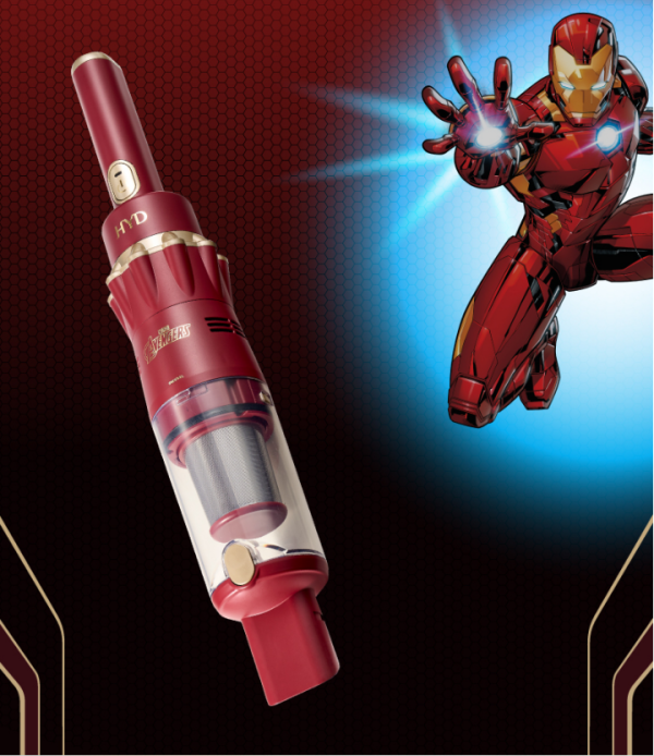 MARVEL聯乘台灣家電品牌  4款主題設計 入手Iron Man直立式吸塵機