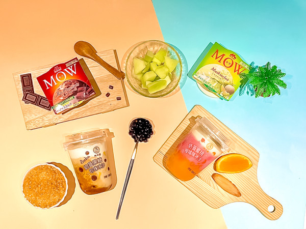 便利店有得賣啦！日本森永台灣阿奇儂全新夏日冰品   蜜瓜雪糕／特濃朱古力雪糕／奶蓋黑糖珍珠冰沙／奶蓋蜜桃柑橘冰沙