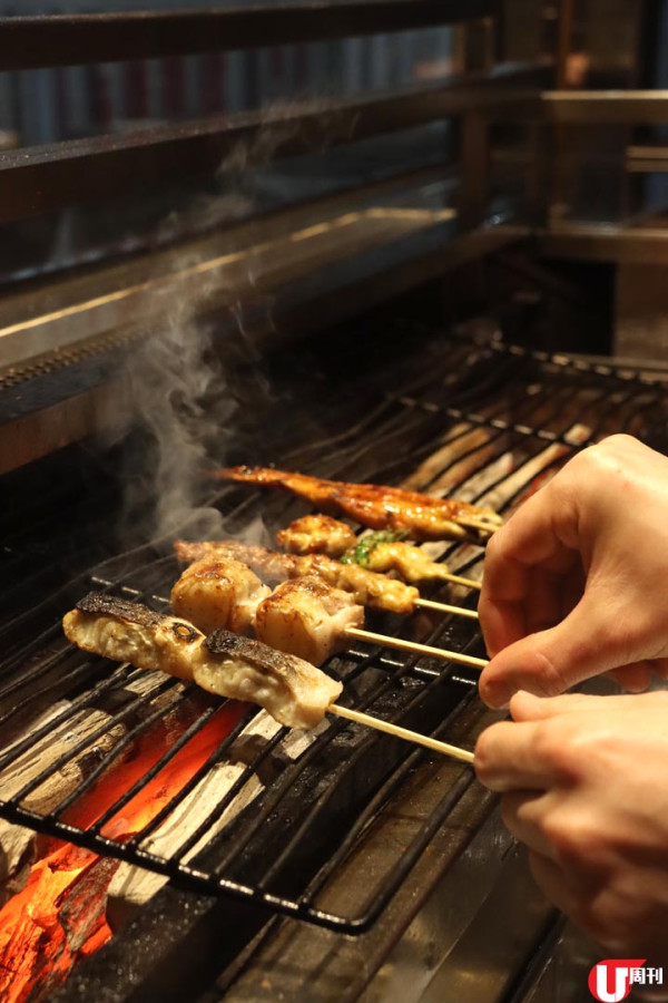中環超紅炭火燒鳥專門店 燒鳥 Omakase 食刁鑽部位