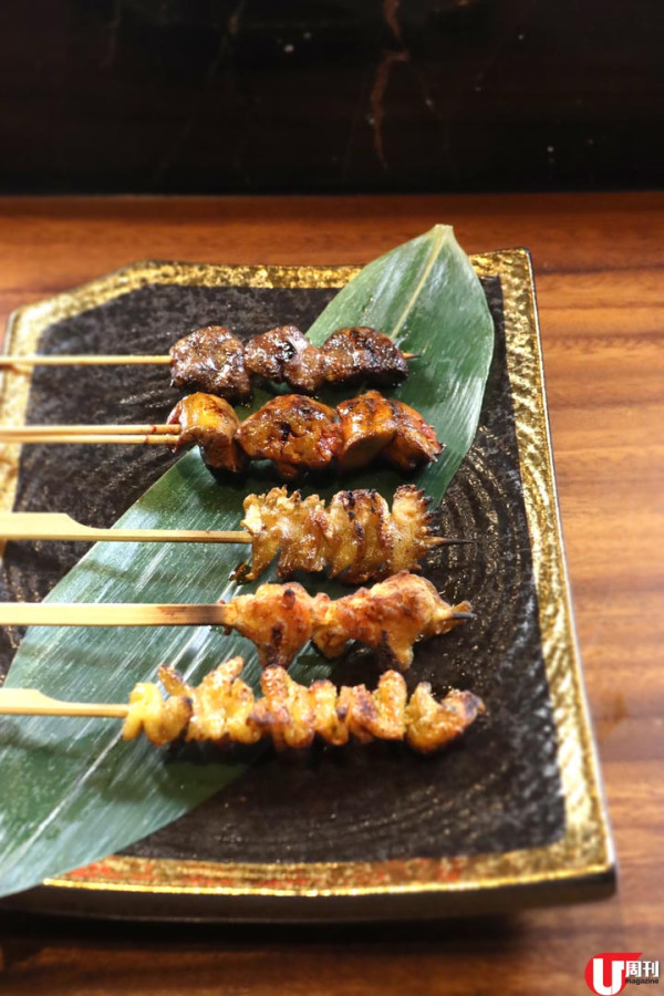 中環超紅炭火燒鳥專門店 燒鳥 Omakase 食刁鑽部位