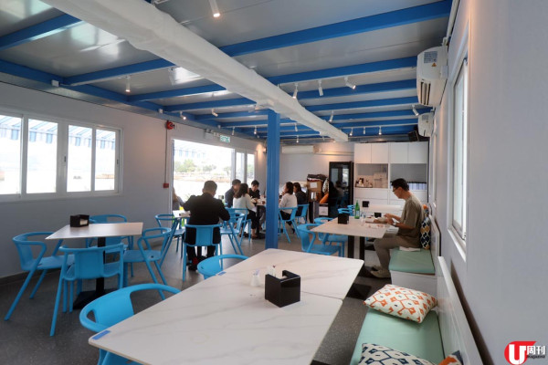 灣仔海濱長廊貨櫃餐廳 鴨仔船陪食多國菜 / 超水準印度咖喱