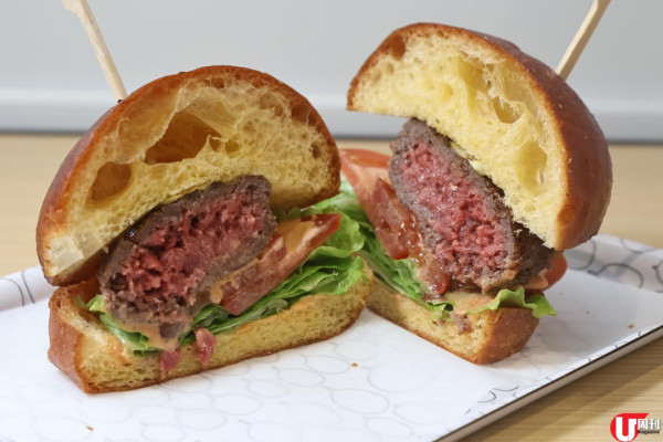 本地新鮮騸牯牛漢堡店 有誠意！自製天然酵母 Brioche 包