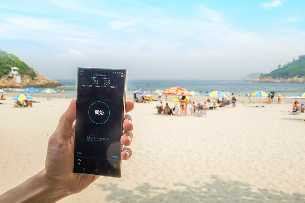 CMHK 5G實測熱門沙灘網速 人氣沙灘無間斷極速享樂