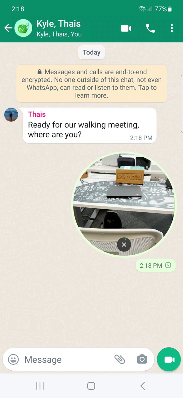 WhatsApp最新功能「即時視像訊息」  一按即可於對話中錄製並分享影片Message！