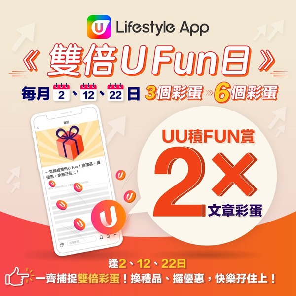 【8月賺分攻略】U Lifestyle App 本月賺分任務及會員活動推介！「夏日祭 x 電子消費券」雙重大激賞優惠 / 會員特選禮遇！