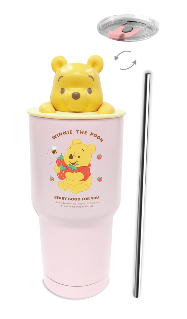 便利店新品｜7-Eleven便利店新推小熊維尼和勞蘇家品廚具　夢幻玻璃彩繪！碗碟／食物盒／餐具套裝／水樽／立體造型杯