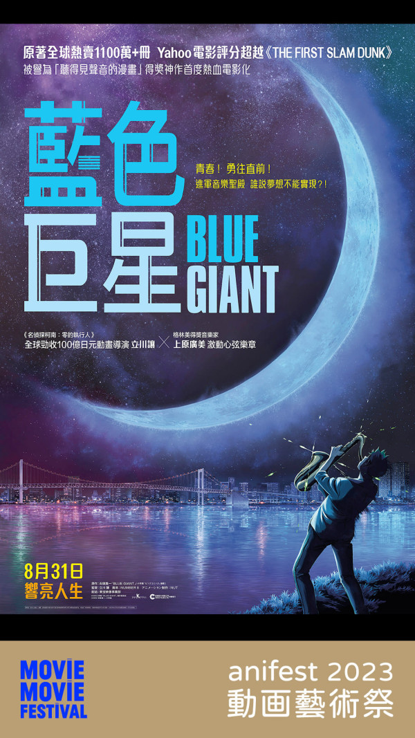 《藍色巨星》現身anifest動画藝術祭2023 科幻神作《攻殼機動隊》《阿基拉》再上大銀幕