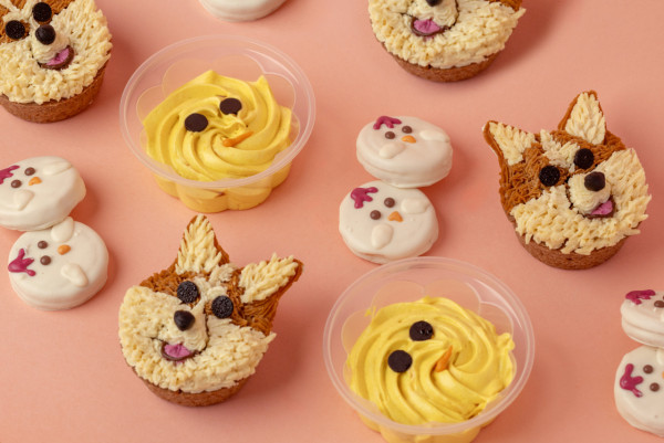 數碼港哥基主題烘焙咖啡店「Stumpy Bakery」   哥基屁屁包／Cupcake／三文治／肉醬意粉／狗狗食品