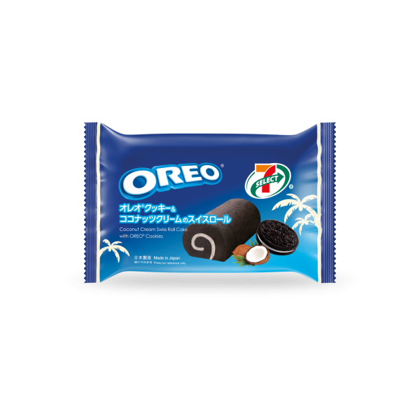 3款日本直送OREO新品登陸7-11便利店 椰子曲奇忌廉泡芙／椰子曲奇忌廉瑞士卷／煉奶曲奇忌廉蛋糕